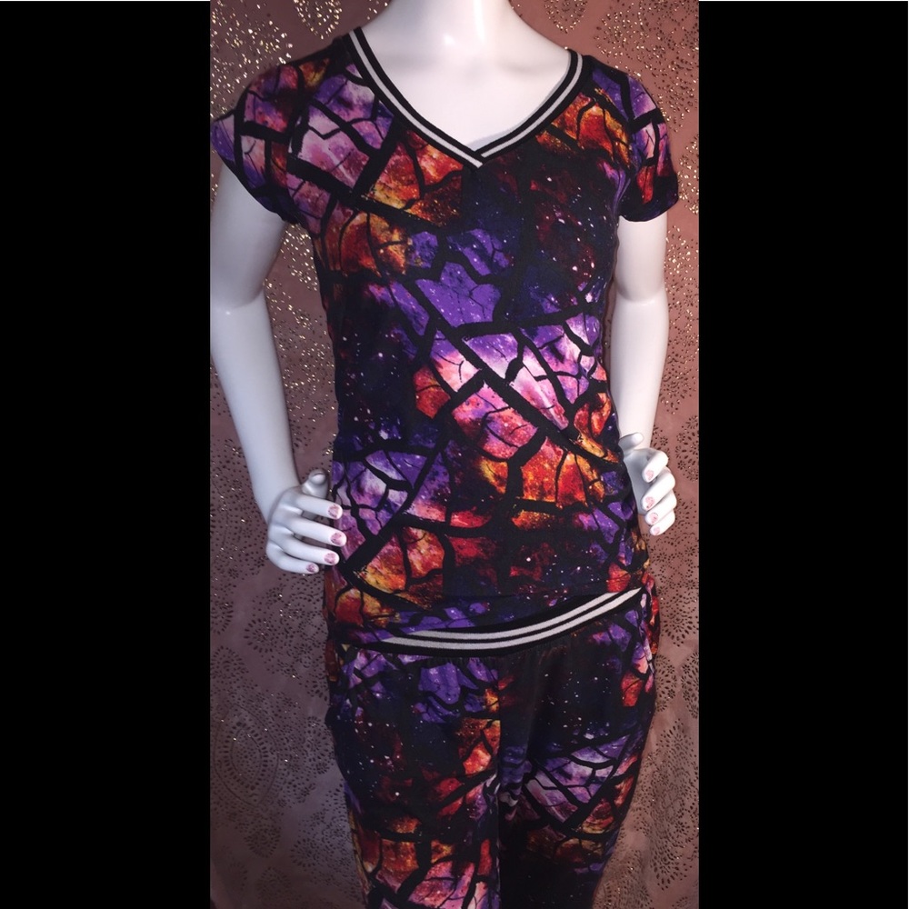 2/$15 Galaxy pajama set